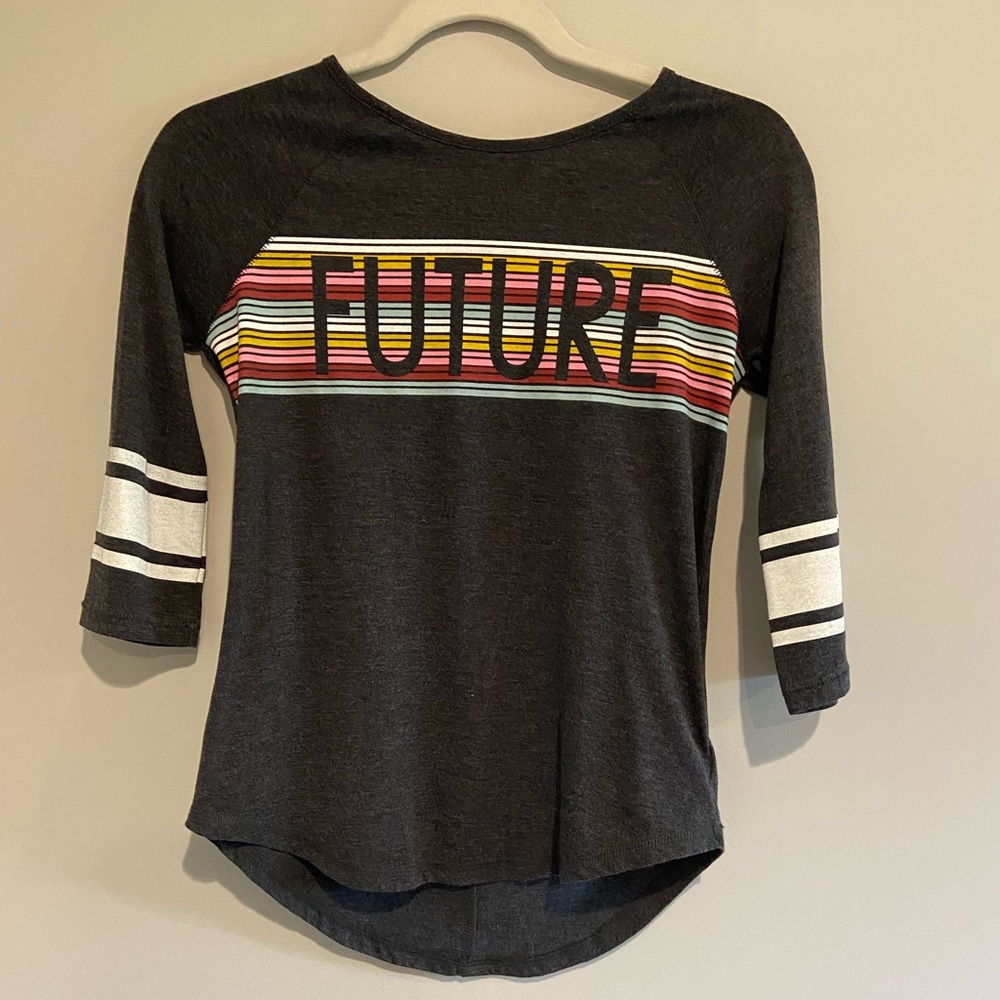 Girls Old Navy shirt, girls 10/12, 3/4 length